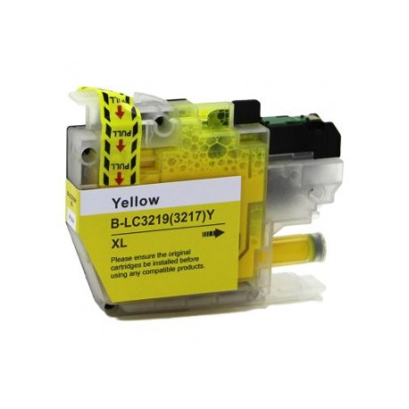 CARTUCHO BM BROTHER COMPATIBLE LC3219XL YELLOW 18ML.