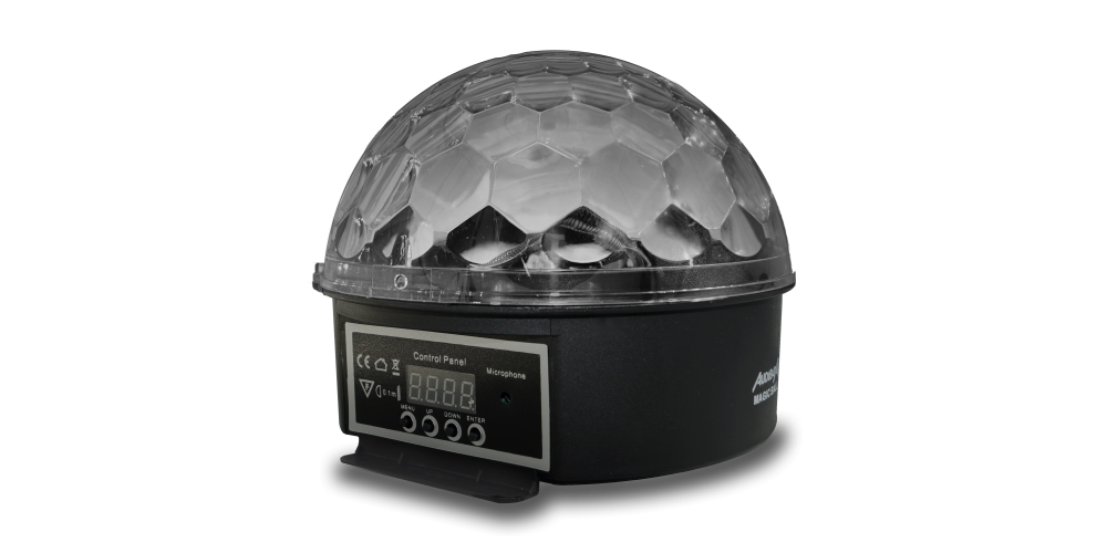 PROYECTOR LED AUDIBAX MAGIC BALL MINI STAR 6x3W DMX